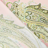 Satin Kaschmir Druck Rosa - Ribes y Casals
