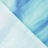Blauer Satin mit Wasserfallmuster - Ribes y Casals