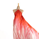 Rotes Wasserfall-Muster Satin - Ribes y Casals