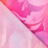 Fuchsia Flash Print Satin - Ribes y Casals