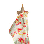 Beige Monddruck Satin - Ribes y Casals