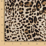 Satin Polyester Leopard Chic - Ribes y Casals