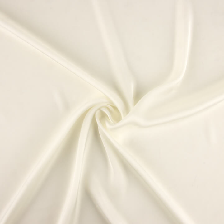 Feiner Satin aus naturfarbenem Polyester - Ribes y Casals