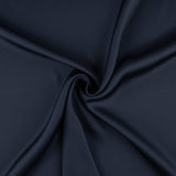 Feiner Satin aus Polyester in Marineblau - Ribes y Casals