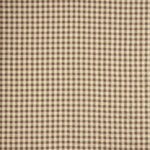 Seersucker mit Vichy-Karomuster in Beige und Braun - Ribes y Casals
