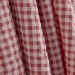 Seersucker mit Vichy-Karomuster in Puderrosa - Ribes y Casals