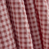 Seersucker mit Vichy-Karomuster in Puderrosa - Ribes y Casals
