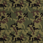 Sorona Technische Faser Grün Camouflage Druck - Ribes y Casals
