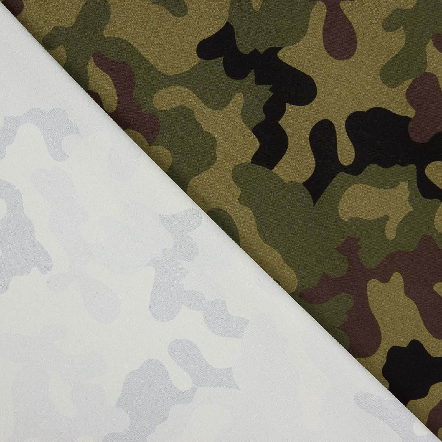 Sorona Technische Faser Grün Camouflage Druck - Ribes y Casals