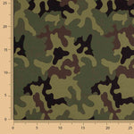Sorona Technische Faser Grün Camouflage Druck - Ribes y Casals