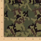 Sorona Technische Faser Grün Camouflage Druck - Ribes y Casals