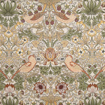 Canvas im Leinenstoff-Look „Vogelgarten“ in Beige - Ribes y Casals