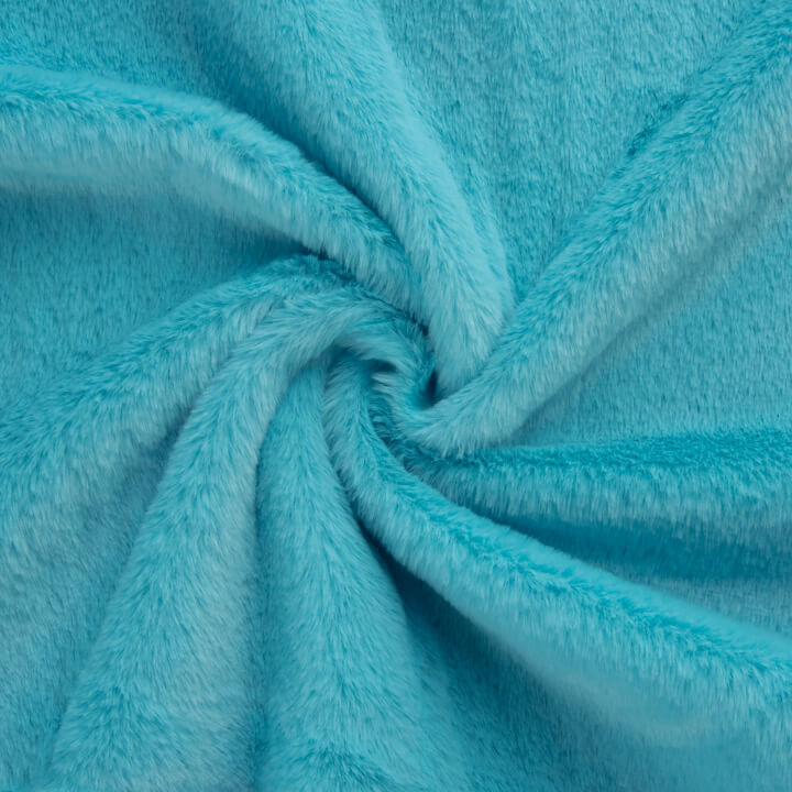 Stoffrest mit Kurzflor, hellblau – verschiedene Maße x Breite 150 cm - Ribes y Casals