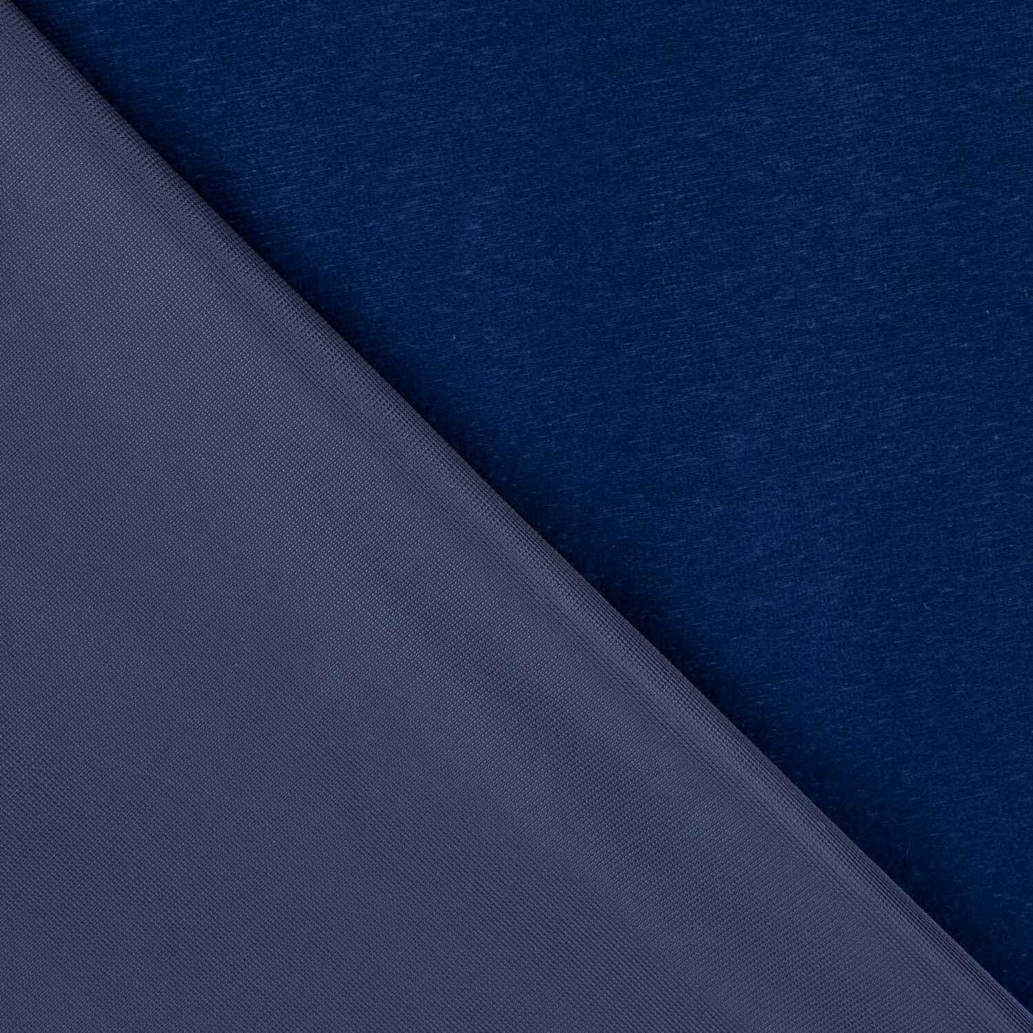 Weicher blauer Polyester-Samt - Ribes y Casals