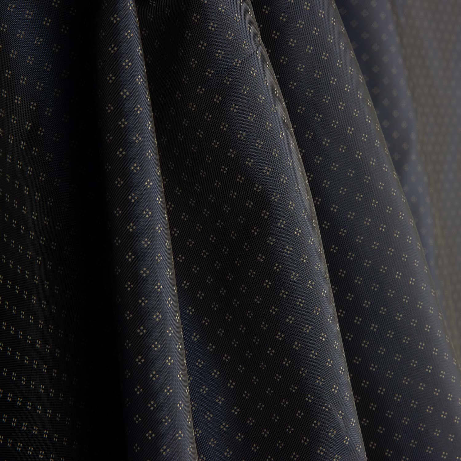 Polyester-Futter Intensives Blau Polyester Tie Dye Druck - Ribes y Casals