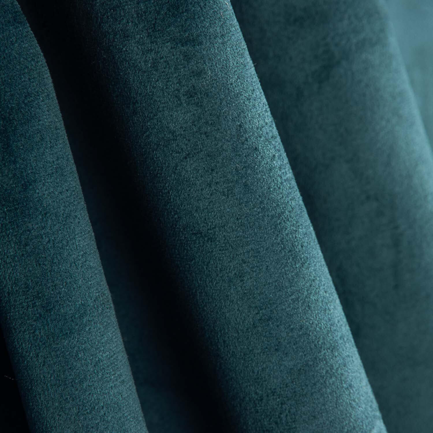 Samtpolsterung glatt schmutzabweisend Marineblau - Ribes y Casals