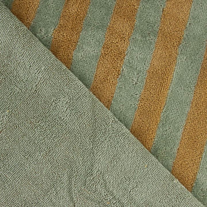 Handtuch aus Micro-Bambus, beige und rosmarin - Ribes y Casals