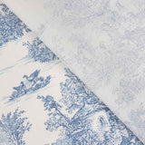 Toile de Jouy Baumwolllaken Blau - Ribes y Casals
