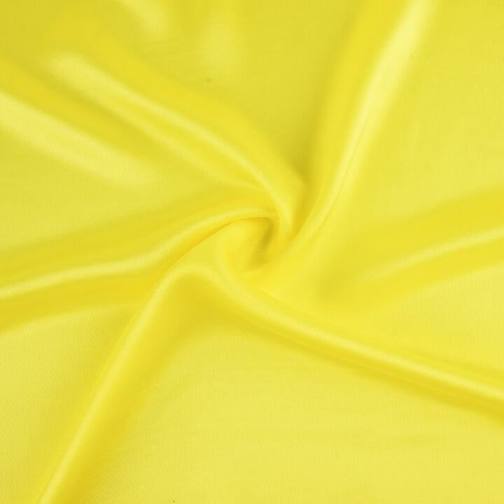 Triacetat-Satin in Limettengelb - Ribes y Casals