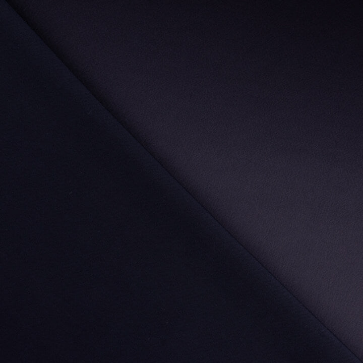 Triacetat-Satin in Marineblau - Ribes y Casals