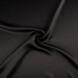 Schwarzer Triacetat-Satin - Ribes y Casals