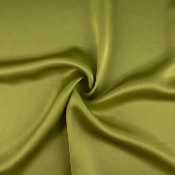Triacetat-Satin in Pistaziengrün - Ribes y Casals