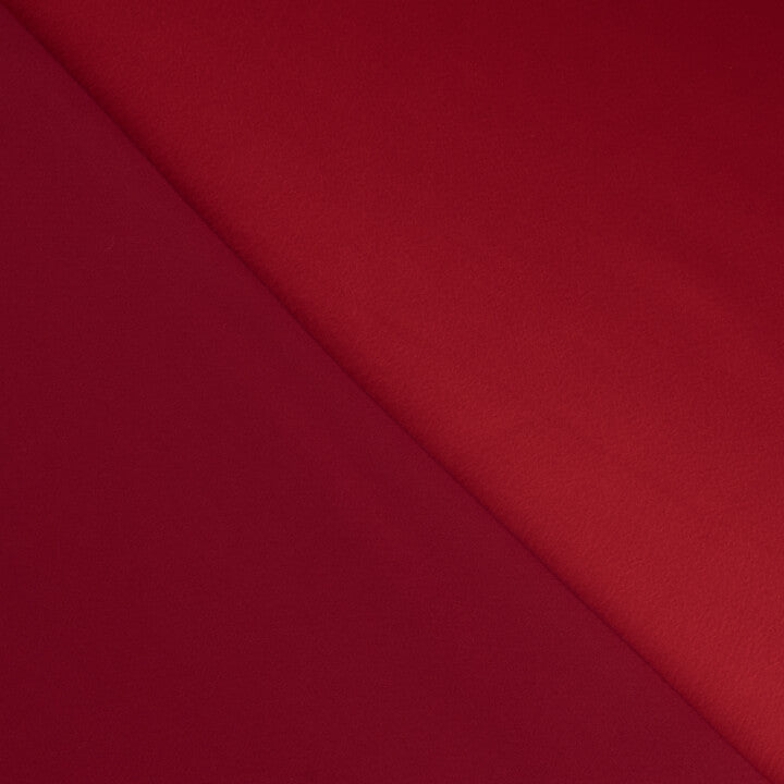Triacetat-Satin in Karminrot - Ribes y Casals