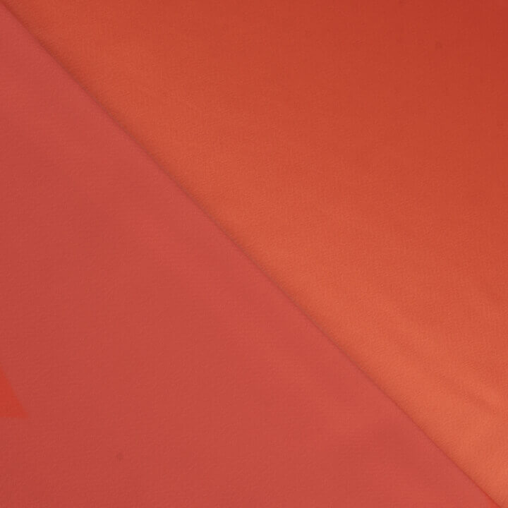 Triacetat-Satin in Korallenrot - Ribes y Casals