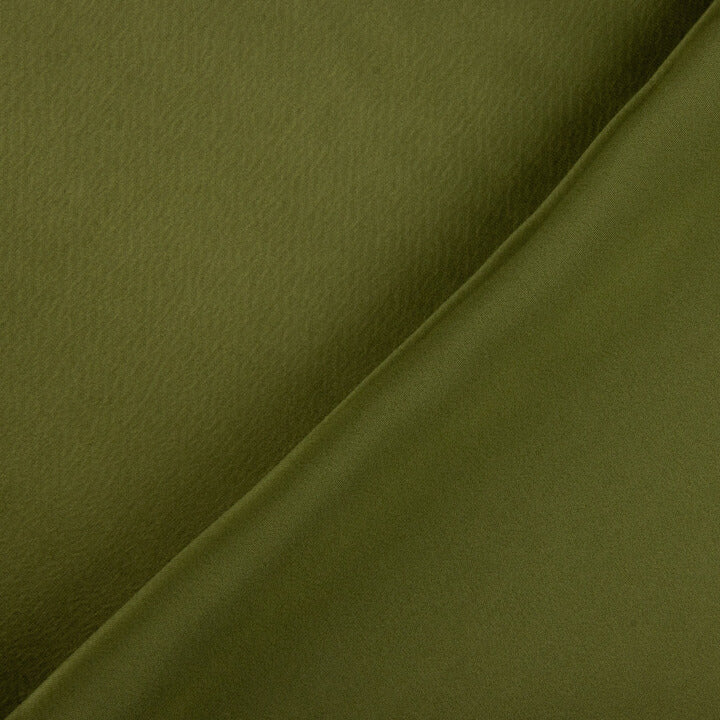 Triacetat-Satin in Khaki-Grün - Ribes y Casals