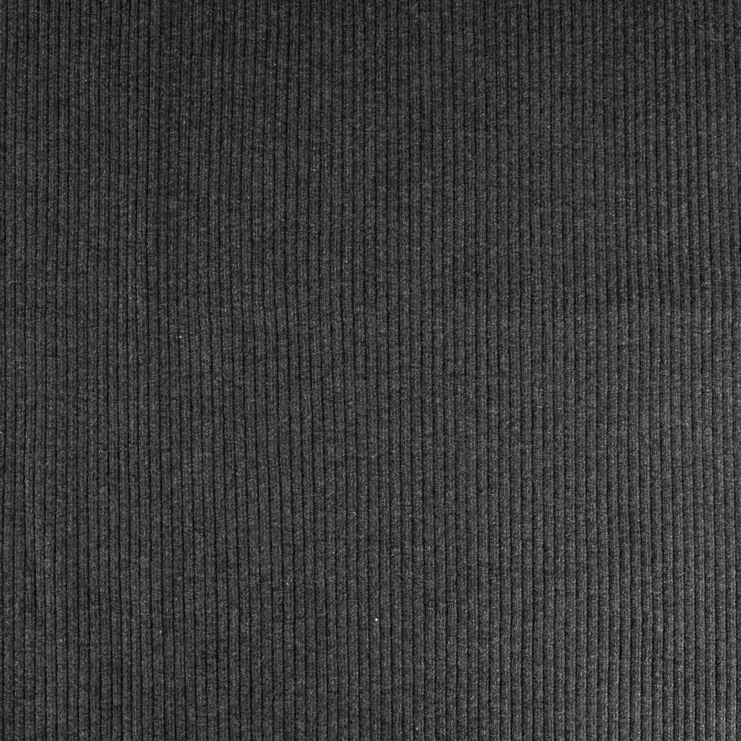 Tubular Rib Rippe 3x3 Grau Melange Dunkel - Ribes y Casals