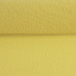 Gelber Stretch-Tüll mit Wassertropfen-Effekt - Ribes y Casals