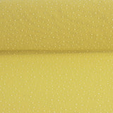 Gelber Stretch-Tüll mit Wassertropfen-Effekt - Ribes y Casals