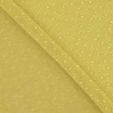 Gelber Stretch-Tüll mit Wassertropfen-Effekt - Ribes y Casals