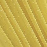 Gelber Stretch-Tüll mit Wassertropfen-Effekt - Ribes y Casals
