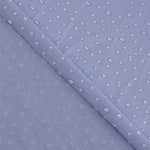 Stretch-Tüll in Lavendelblau mit Wassertropfen-Effekt - Ribes y Casals