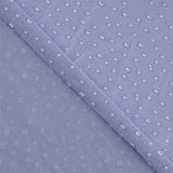 Stretch-Tüll in Lavendelblau mit Wassertropfen-Effekt - Ribes y Casals