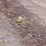 Paillettentüll in Lila - Ribes y Casals