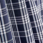 Vichy-Karomuster in Marineblau und Weiß - Ribes y Casals