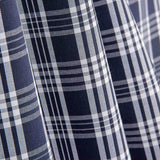 Vichy-Karomuster in Marineblau und Weiß - Ribes y Casals