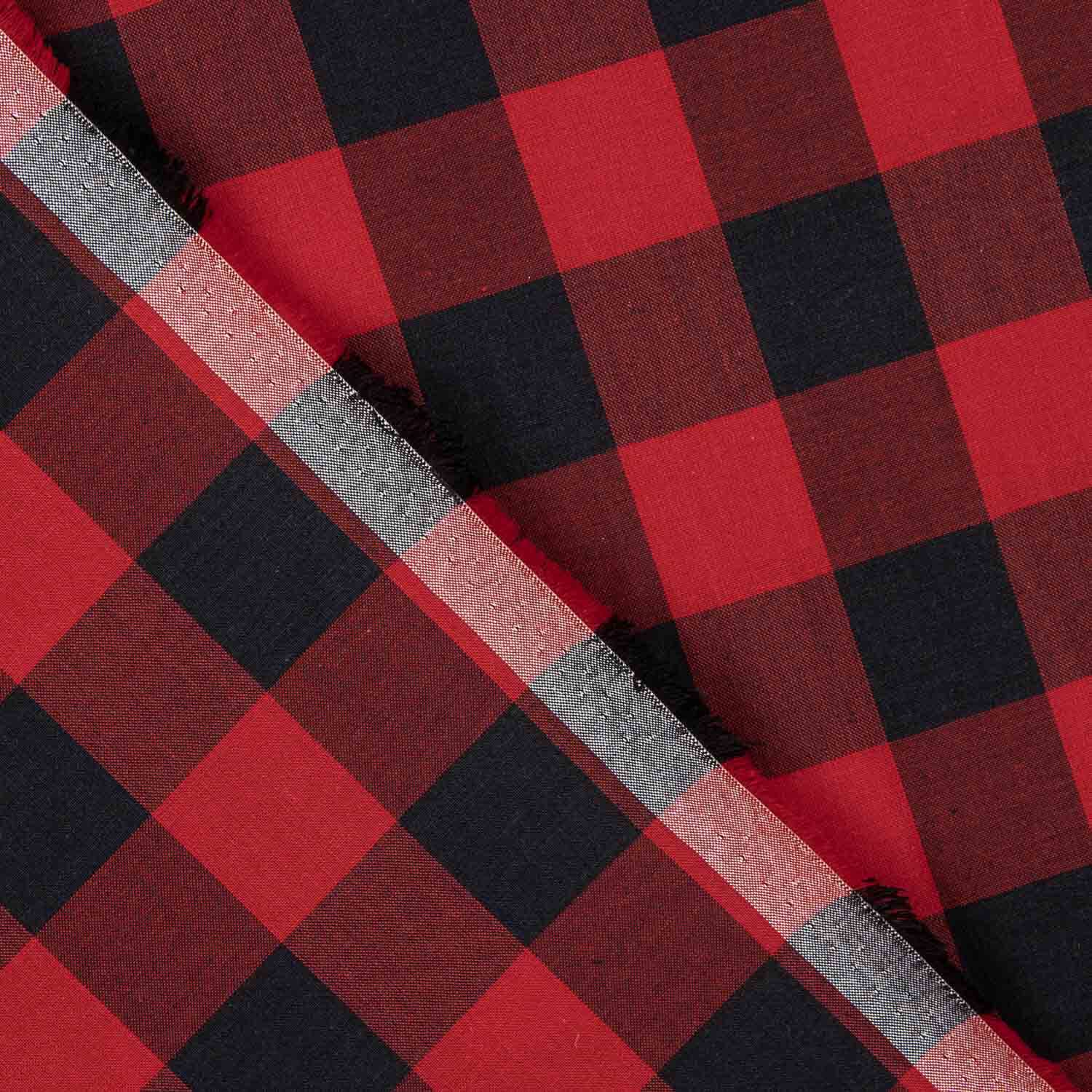 Rote und schwarze Cachirulo-Quadrate - Ribes y Casals