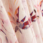 Viskose und Leinen Aquarelldruck Rosa - Ribes y Casals