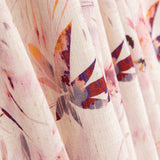Viskose und Leinen Aquarelldruck Rosa - Ribes y Casals