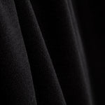 Woll-Poncho-Mantel Schwarz - Ribes y Casals