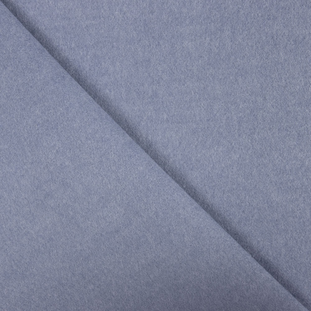 Restposten: Mouflon-Mantel in Loden-Blau und Denim – verschiedene Maße, Breite 140 cm - Ribes y Casals