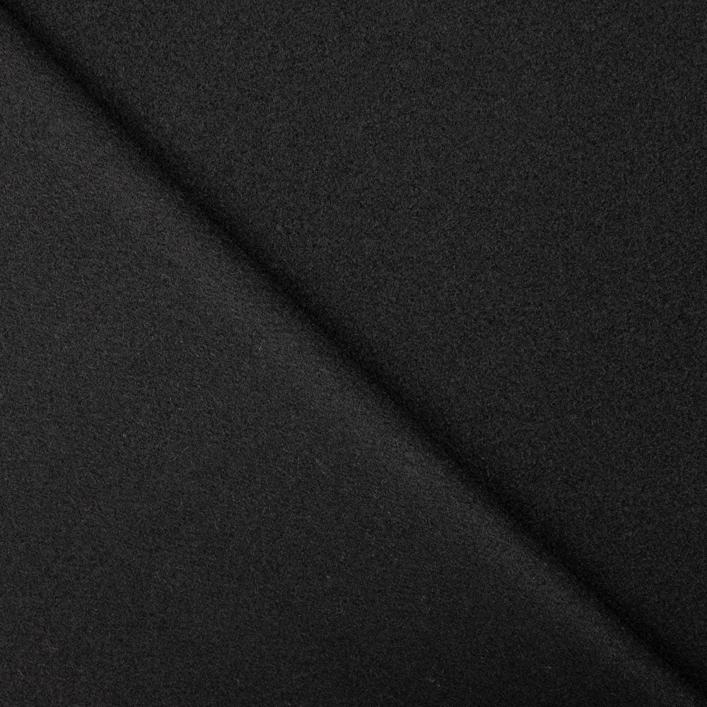 Stoffmantel Wolle Schwarz - Ribes y Casals