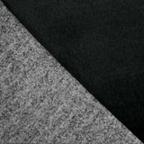 Stoff Sorona Mantel Feines Haar Sorona Schwarz - Ribes y Casals
