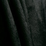 Stoff Sorona Mantel Feines Haar Sorona Schwarz - Ribes y Casals