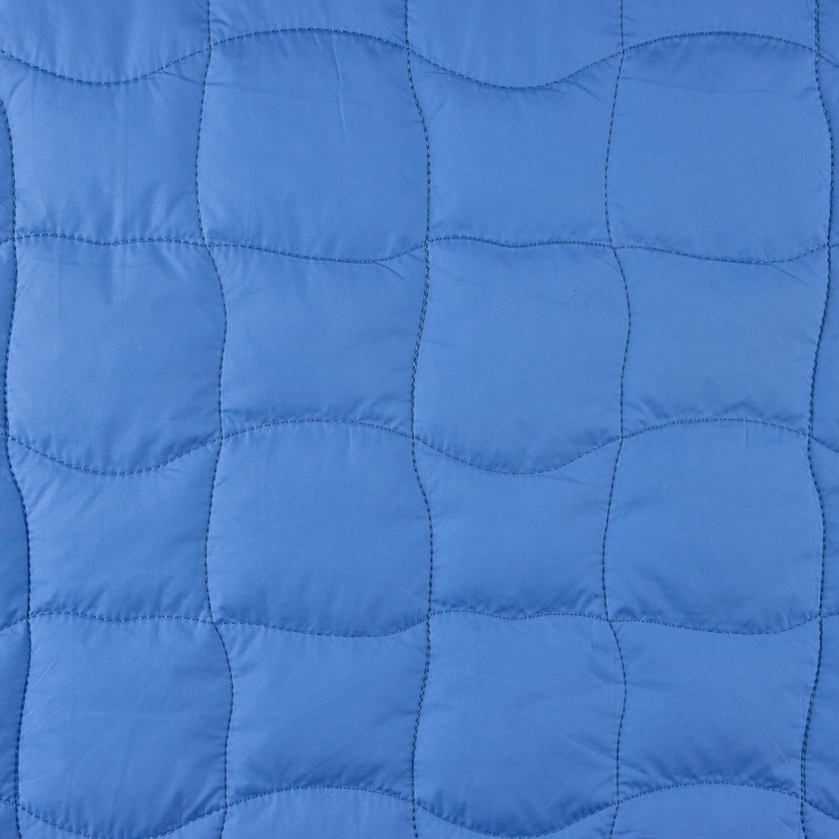 Reversible Steppdecke in Blau und Limone - Ribes y Casals