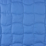 Reversible Steppdecke in Blau und Limone - Ribes y Casals