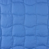 Reversible Steppdecke in Blau und Limone - Ribes y Casals
